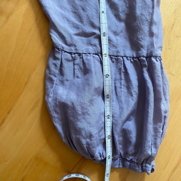 Silky Blouse Tunic Mauve Purple Made in Italy - Picture 9 of 14